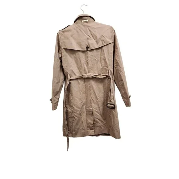 Massimo Dutti Women’s Trench Coat With Belt Brown Size M - Picture 11 of 16